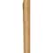 Ekena Millwork Olympic Slat Rough Sawn Bracket, Western Red Cedar, 6"W x 40"D x 48"H BKT06X40X48OLY06RWR - alternate 3